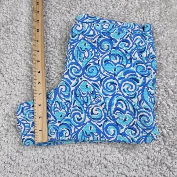 Lilly Pulitzer Adie Short Chasing Tail Blue - Picture 11 of 11